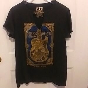 Hard Rock Hollywood T-shirt Size L